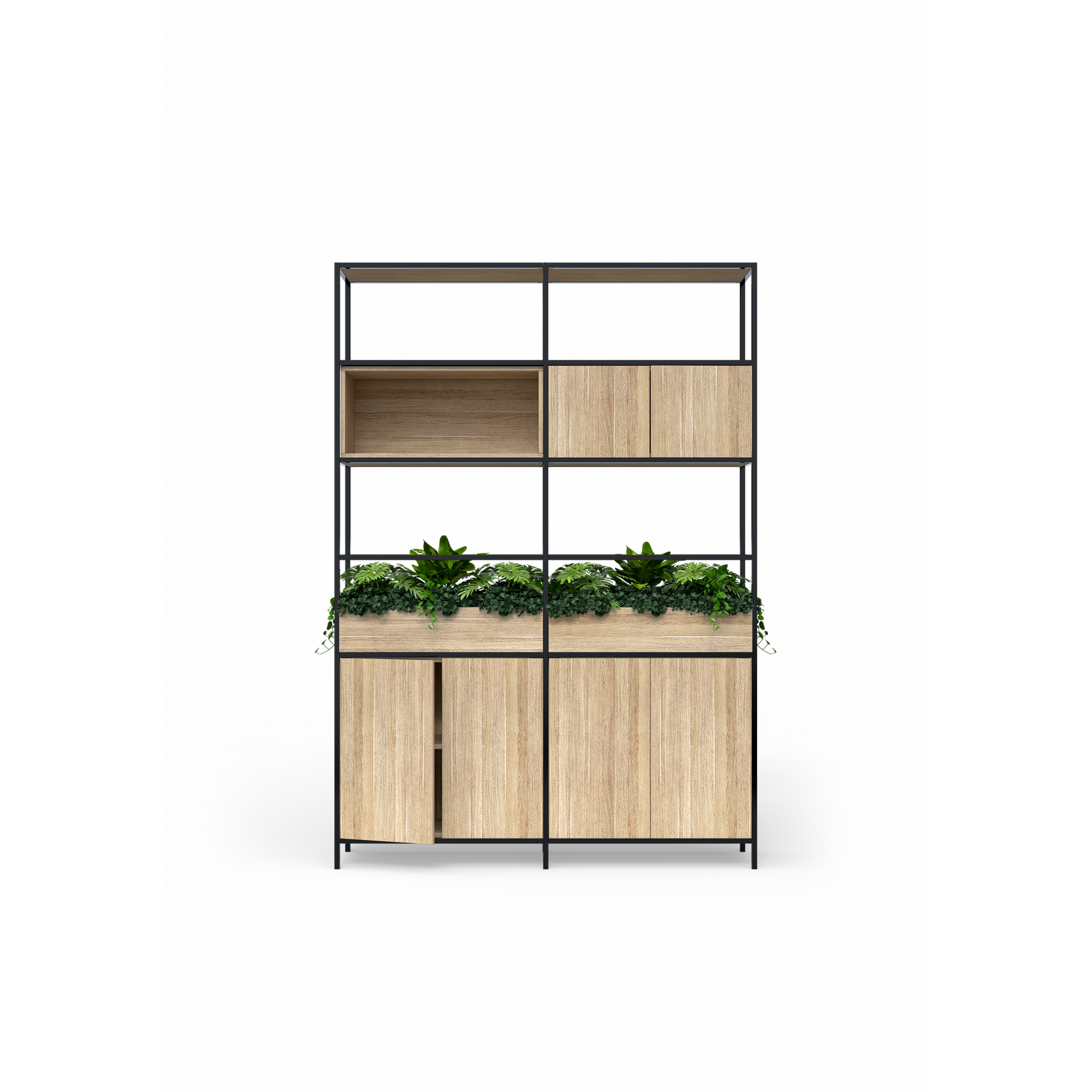 Boston Modular Shelving - Configuration 4-Elite Office Furniture