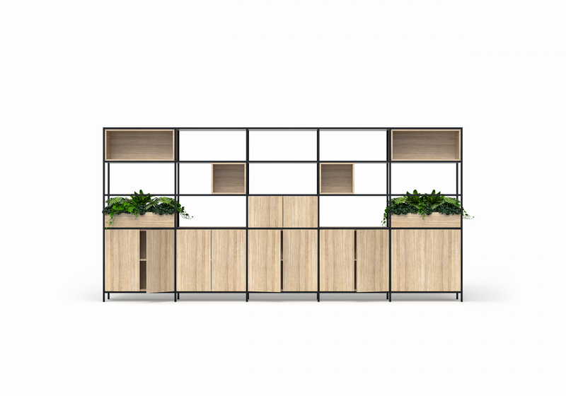 Boston Modular Shelving - Configuration 9