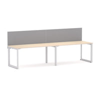 Anvil 2 User Single-Sided Desks, 50x50mm Triangular Loop Leg Design. Includes: Edge25 Screen