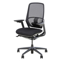 Astral Executive Task Chair - No Arms - Black Back/Black Seat - Seat height: 453mm-573mm