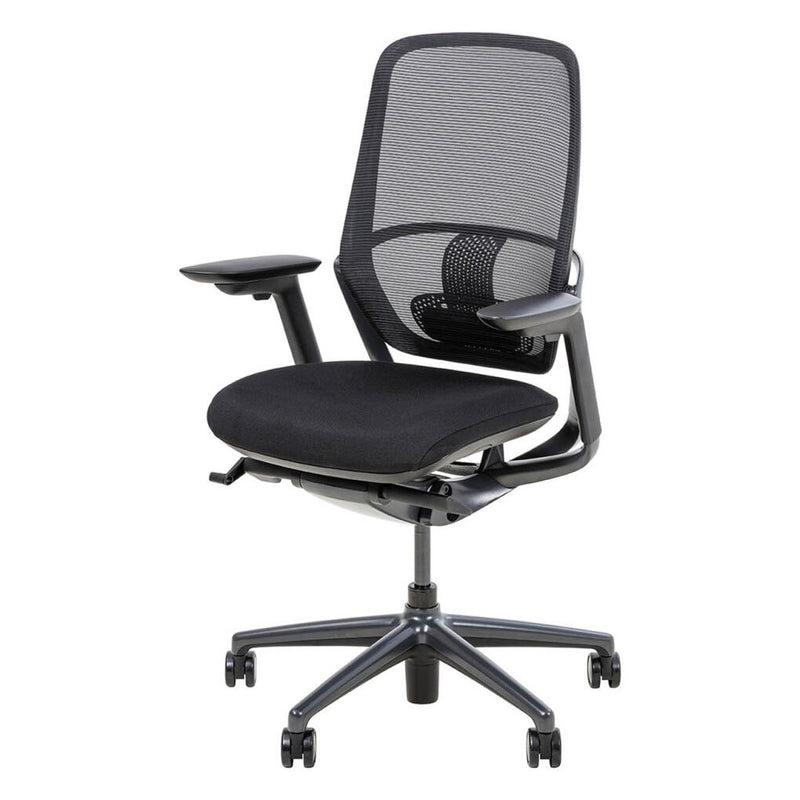 Astral Executive Task Chair - No Arms - Black Back/Black Seat - Seat height: 453mm-573mm