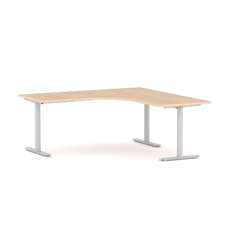 Agile Fixed Round 90° Workstation