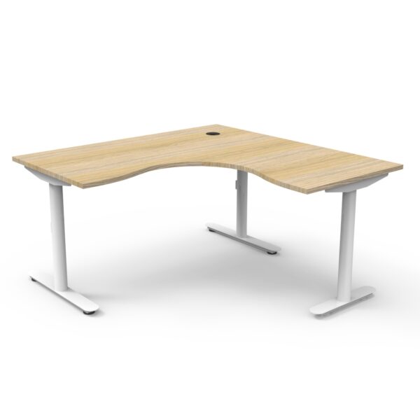 Halo Static Corner Workstation (Non Electric)