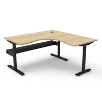 Halo Static Corner Workstation (Non Electric)