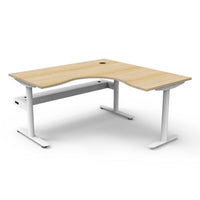 Halo Static Corner Workstation (Non Electric)