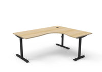 Halo Static Corner Workstation (Non Electric)