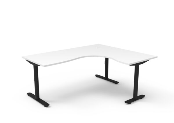 Halo Static Corner Workstation (Non Electric)