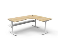 Halo Static Corner Workstation (Non Electric)