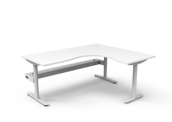 Halo Static Corner Workstation (Non Electric)