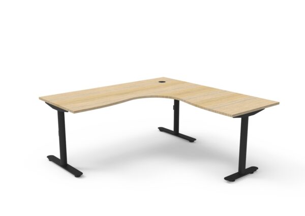 Halo Static Corner Workstation (Non Electric)