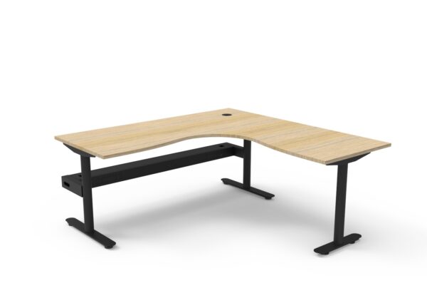 Halo Static Corner Workstation (Non Electric)