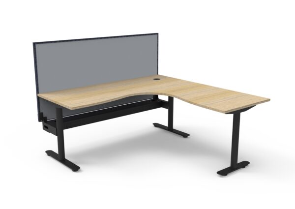 Halo Static Corner Workstation (Non Electric)