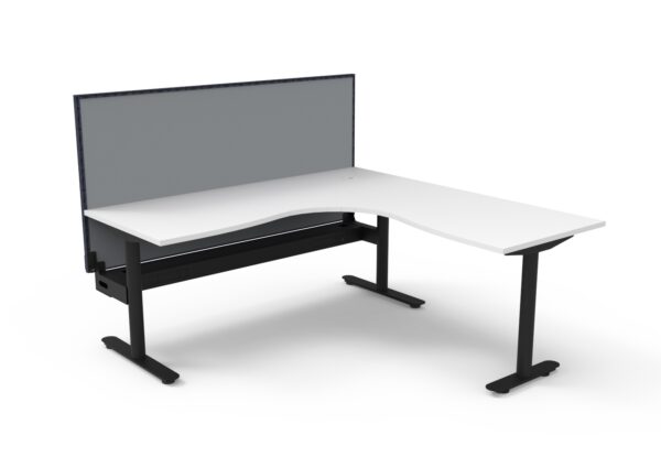 Halo Static Corner Workstation (Non Electric)