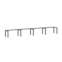 Axis 4-Person Single-sided Desk Workstation Frame Only