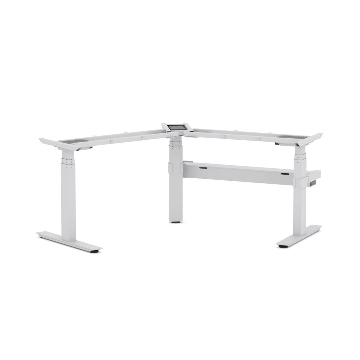 AgileMotion+ 3C/2M Electric Rectangle 120° Workstation - Frame Only