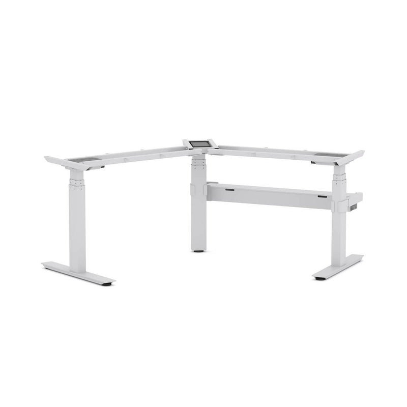 AgileMotion+ 3C/2M Electric Rectangle 120° Workstation - Frame Only