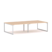 Anvil 4-Person Double-sided Desk Workstation