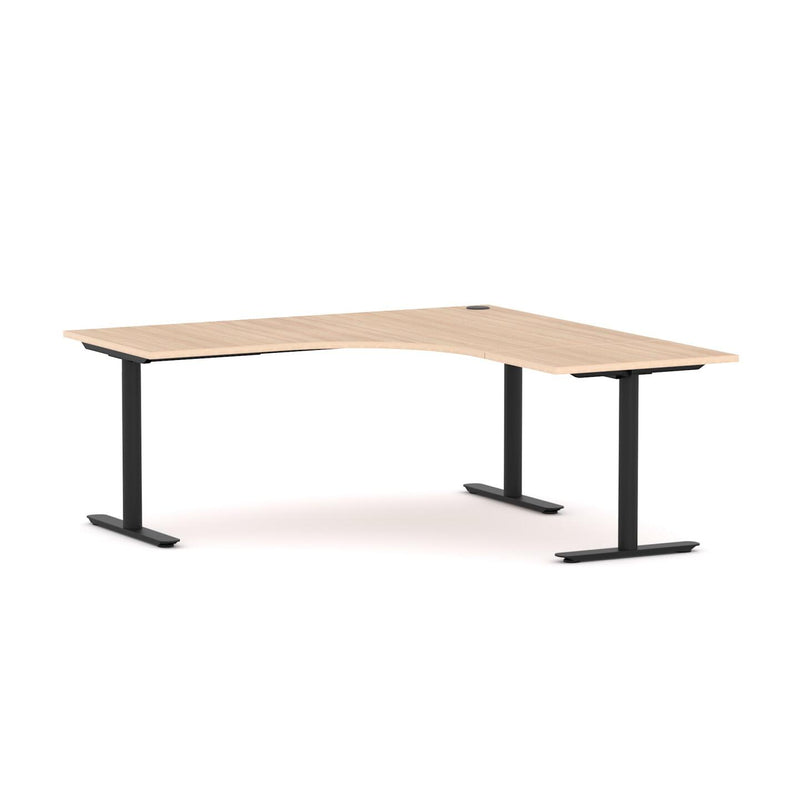 Agile Fixed Round 90° Workstation