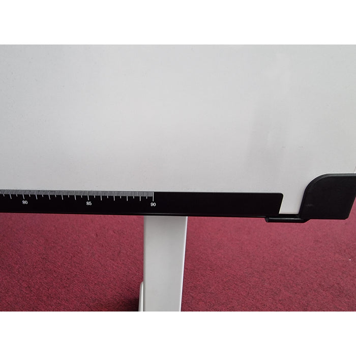 Versarise Height Adjustable Drafting Table  Pneumatic Flip Top Table