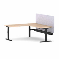 Klass 3C/2M Electric 90Deg Workstation With AcousiQ Screen