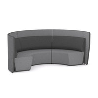 Motion Arc 3 Walls Charcoal/Stone