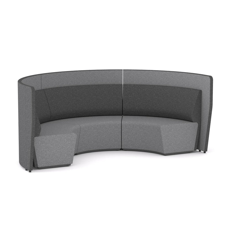 Motion Arc 3 Walls Charcoal/Stone