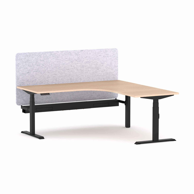 Klass 3C/2M Electric 90Deg Workstation With AcousiQ Screen