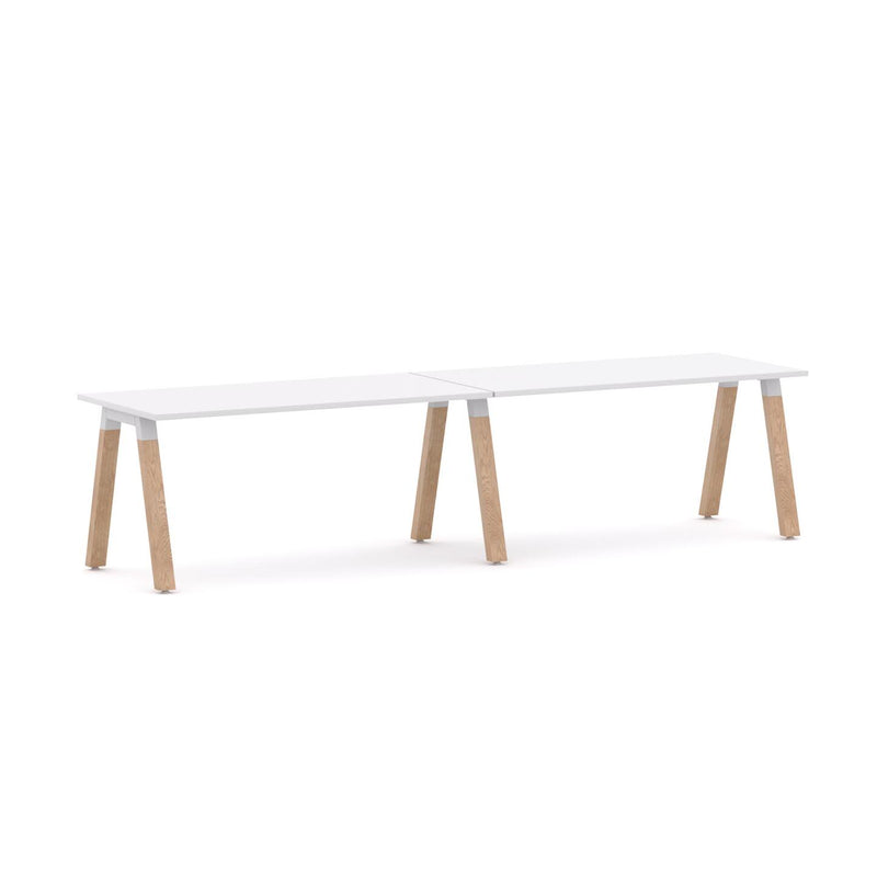 Plantation 2-Person Single-sided Desk Workstation
