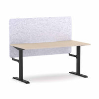 Klass Fixed Straight Workstation with AcoustiQ Screen