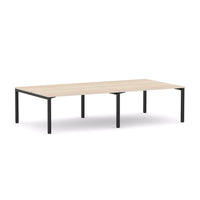 Axis 4-Person Double-sided Desk Workstation
