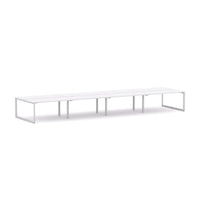 Anvil 8-Person Double-sided Desk Workstation