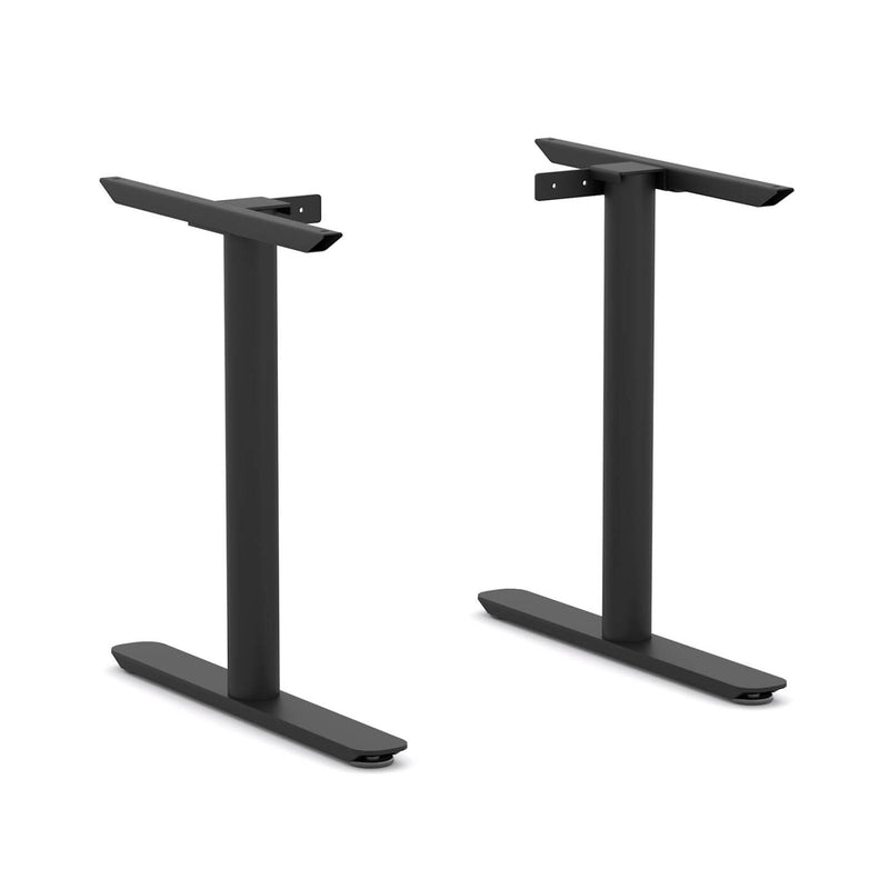 Agile Fixed Round End Leg Set for Single Workstation