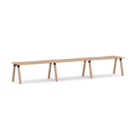 Plantation 3-Person Single-sided Desk Workstation