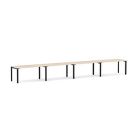 Axis 4-Person Single-sided Desk Workstation