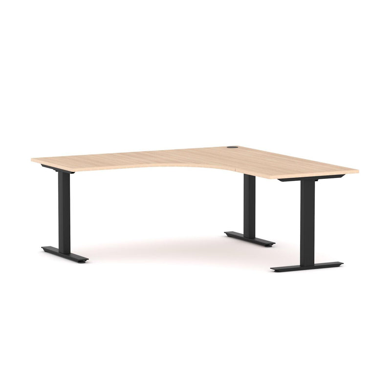 Agile Fixed Rectangle 90° Workstation