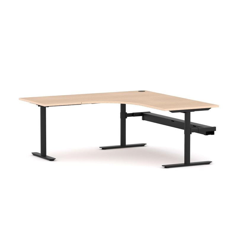 Agile Fixed Round 90° Workstation