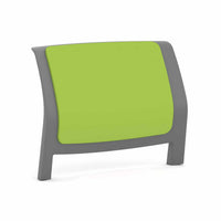 Game Chair Back Shell with Fabric Insert