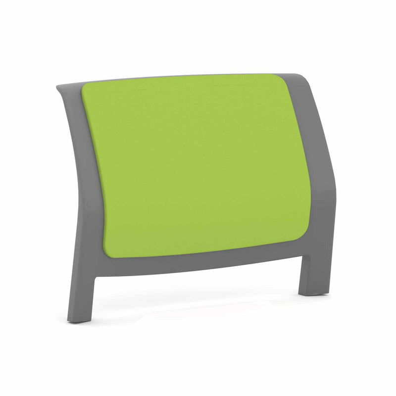 Game Chair Back Shell with Fabric Insert