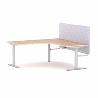 Klass 3C/2M Electric 90Deg Workstation With AcousiQ Screen