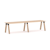 Plantation 2-Person Single-sided Desk Workstation