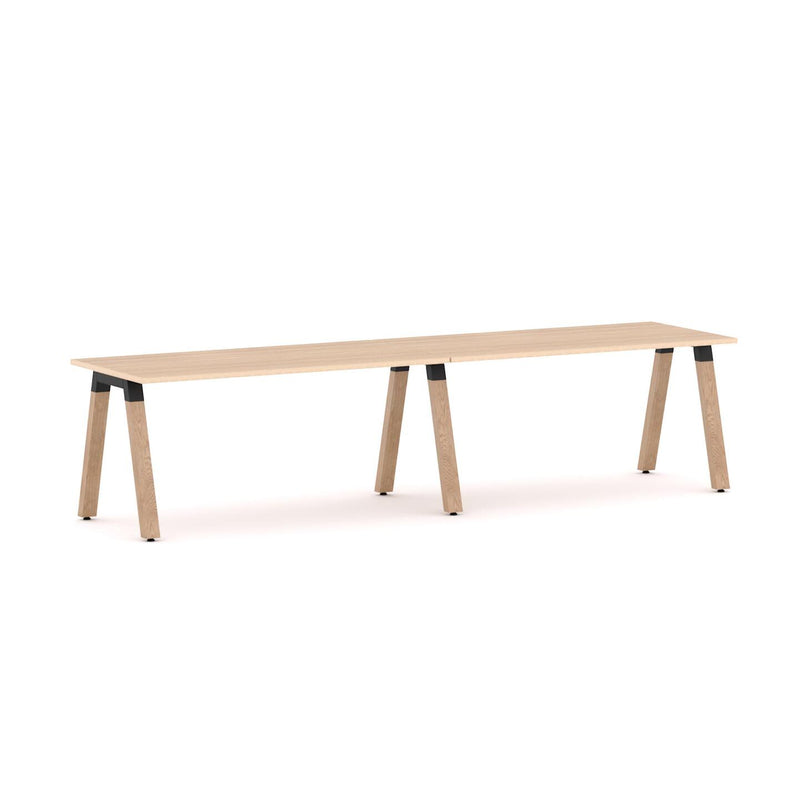 Plantation 2-Person Single-sided Desk Workstation