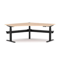 AgileMotion+ 3C/2M Electric Rectangle 120° Workstation