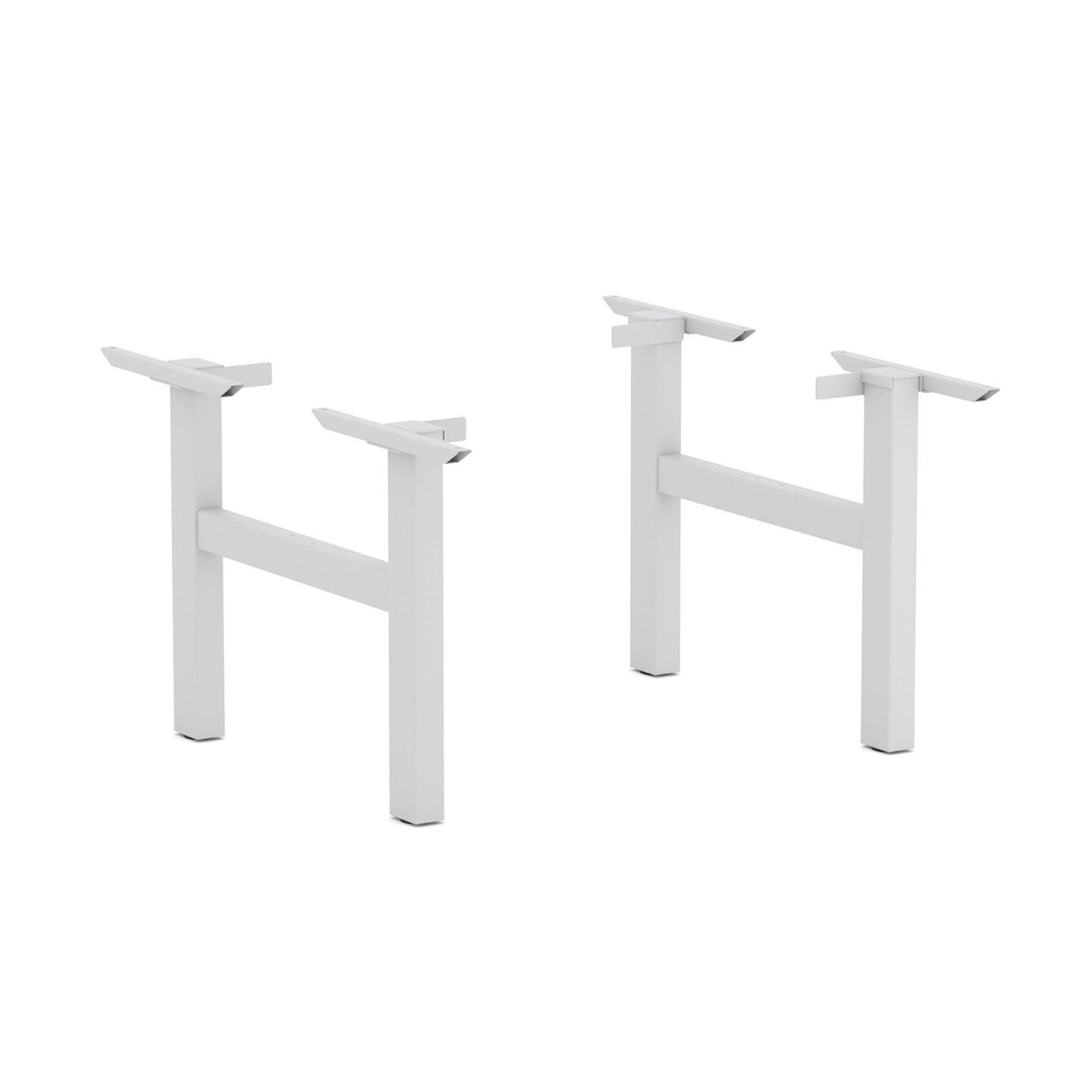 Agile Fixed Rectangle H-Leg for Double-Sided Workstation