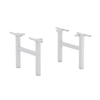 Agile Fixed Rectangle H-Leg for Double-Sided Workstation