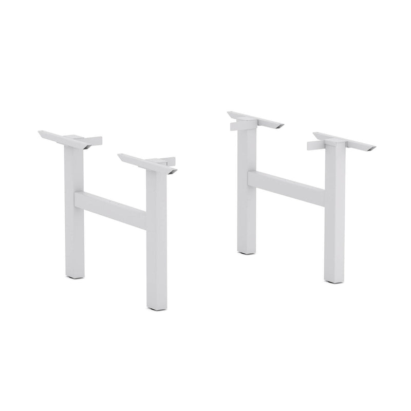 Agile Fixed Rectangle H-Leg for Double-Sided Workstation