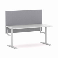 Klass Fixed Straight Workstation with Edge25 Screen