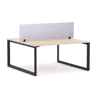 Anvil 2-Person Double-sided Desk Workstation Includes: AcoustiQ Screen