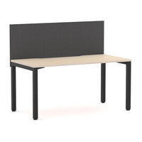 Axis 1 User Single Desk, 50x50mm Square Leg Design. Includes: Edge25 Screen