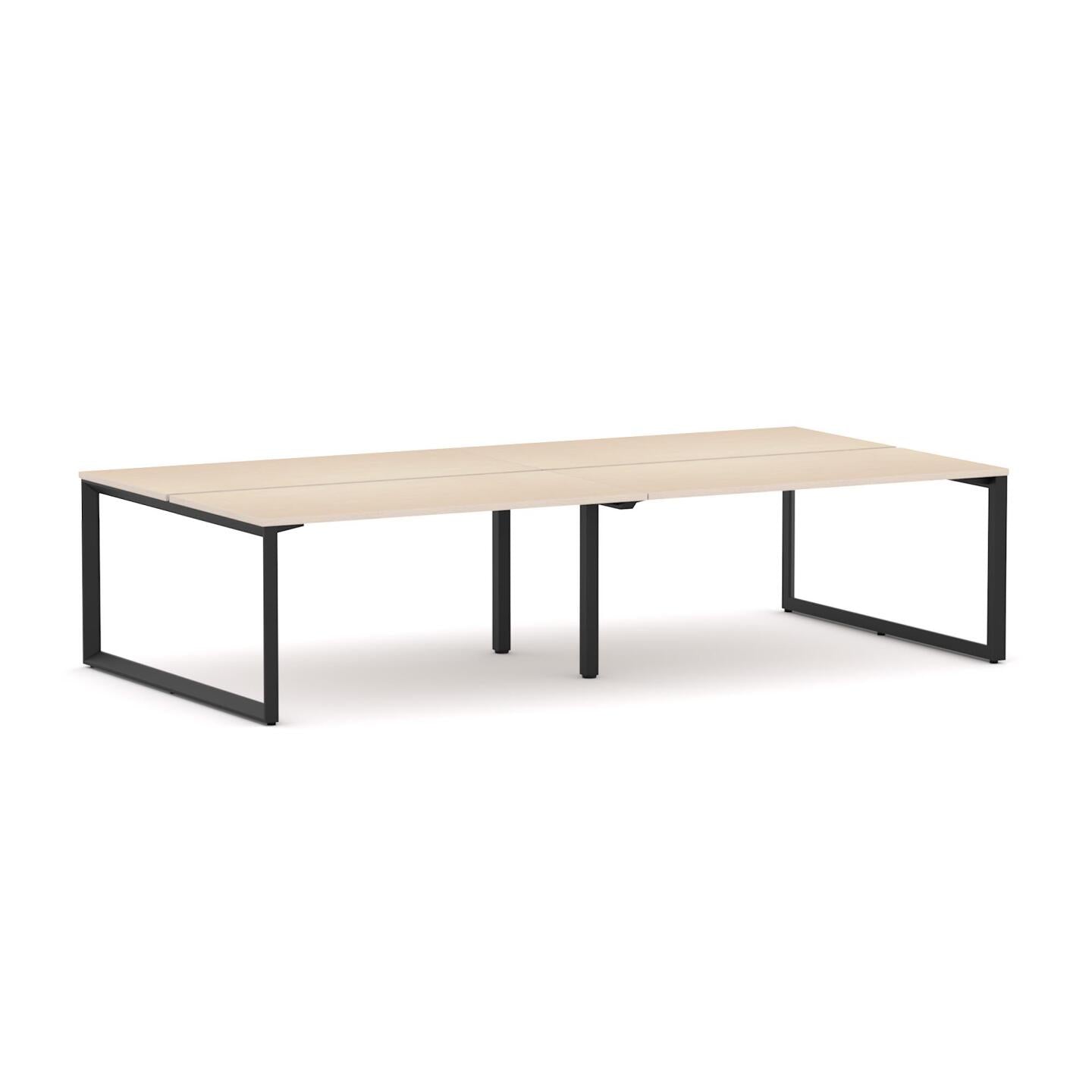 Anvil 4-Person Double-sided Desk Workstation
