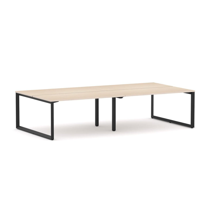 Anvil 4-Person Double-sided Desk Workstation
